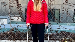 Skicross: Une course contre la montre est lancée pour Fanny Smith, touchée à un genou, 16 jours avant les JO